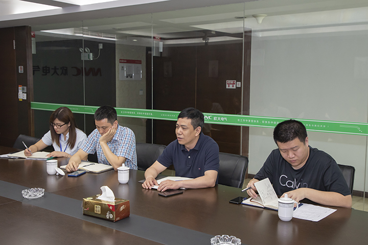 總裁張彭春發(fā)表重要講話(huà)