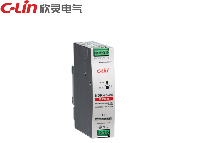 NDR-75W導軌式開(kāi)關(guān)電源