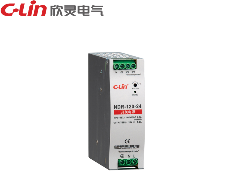 NDR-120W導軌式開(kāi)關(guān)電源